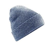 Beechfield B45 Original Cuffed Beanie - Heather Navy