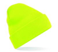 Beechfield B45b Junior Original Cuffed Beanie - Fluorescent Yellow