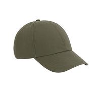Beechfield Cap B54 Organic Cotton 6-Panel Curved Peak Adjustable Olive Green
