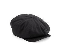 Beechfield B624 Newsboy Cap - Black L/XL