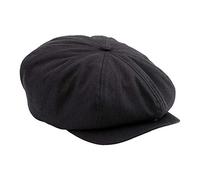 Beechfield B624 Newsboy Cap - Black S/M