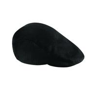 Beechfield B626 Vintage Flat Cap - Black S/M
