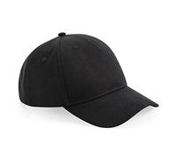 Beechfield B62N Organic Cotton 5 Panel Cap - Black