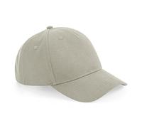 Beechfield B62N Organic Cotton 5 Panel Cap - Stone