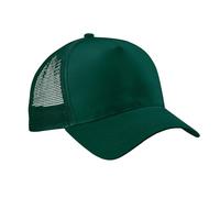 Beechfield B640 Snapback Trucker - Bottle Green/Bottle Green