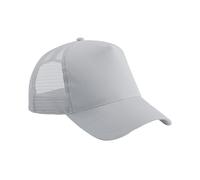 Beechfield B640 Snapback Trucker - Light Grey/Light Grey