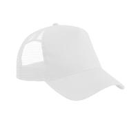 Beechfield Snapback Trucker One Size White/White
