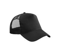 Beechfield Junior Snapback Trucker One Size Black/Black