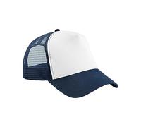 Beechfield Snapback Trucker B640B Junior One Size French Navy/White