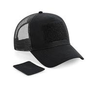 Beechfield Patch Snapback Trucker One Size Black