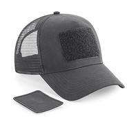 Beechfield Patch Snapback Trucker One Size Graphite Grey