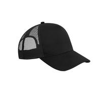 Beechfield B642 Microknit Snapback Trucker Black