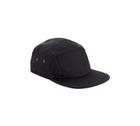 Beechfield Organic Cotton Unstructured 5 Panel Cap One Size Black
