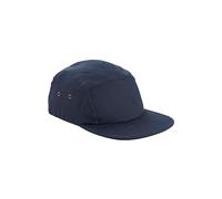 Beechfield Organic Cotton Unstructured 5 Panel Cap One Size Oxford Navy