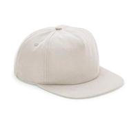 Beechfield Organic Cotton Unstructured 5 Panel Cap One Size Sand
