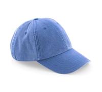 Beechfield® B655 Low Profile Vintage Cap - Vintage Cornflower Blue
