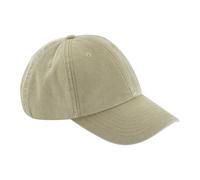 Beechfield B655 Low Profile Vintage Cap - Stone