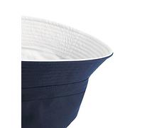 Beechfield B686 Reversible Bucket Hat - French Navy/White L/XL