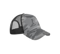 Beechfield Camo Snapback Trucker One Size Arctic Camo