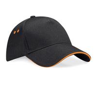 Beechfield Baseball Cap Sandwich Peak Contrast Two Tone Hat for Men Women