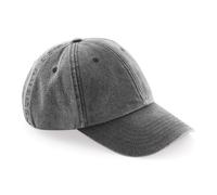 Beechfield Baseball Cap Vintage Low Profile Hat Pre Curved Washed Urban Ontrend