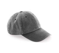 Beechfield Baseball Cap Vintage Low Profile Hat Pre Curved Washed Urban Ontrend