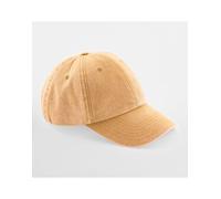 Beechfield Baseball Cap Vintage Low Profile Hat Pre Curved Washed Urban Ontrend