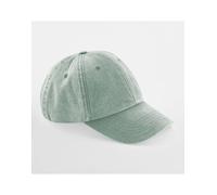 Beechfield Baseball Cap Vintage Low Profile Hat Pre Curved Washed Urban Ontrend