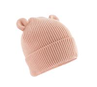 Beechfield Bear Beanie in Peach | Size: 1-2 Years Beechfield Peach 1-2 Years