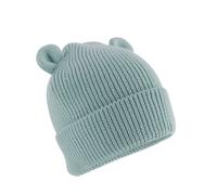 Beechfield Bear Beanie in Turquoise | Size: 1-2 Years Beechfield Turquoise 1-2 Years