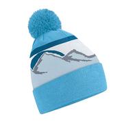 Beechfield - Beenie Hat Glacier Peaks - Beanie Hat Men, Beanie Hats for Women, Beenies Hat, Winter Hat - Double Layer Knit Beenie Hat