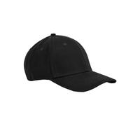 Beechfield - Black EarthAware Classic Cap - Sun Hat, Baseball Caps Mens and Womens, Running Cap, Tennis Hat, Sports Hat - 100% Organic Cotton Twill