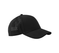 Beechfield - Black Performance Cap - Trucker Cap, Sun Hat for Men and for Women, Golf Cap, Baseball Cap for Women and Men - 100% Recycled Polyester