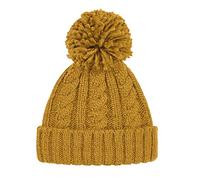 Beechfield - Cable Knit Melange Beanie - Mustard