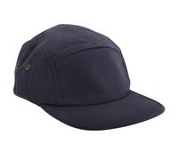 Beechfield Canvas 5 Panel Classic Baseball Cap in Navy Beechfield Navy One Size