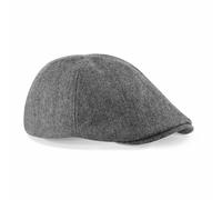 Beechfield Cap Hat Ivy Fully Lined Flat Driving Newsboy Strap Adjustable Peaky