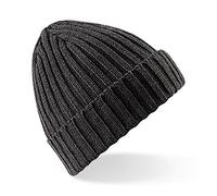 Beechfield - Chunky Ribbed Beanie - Charcoal