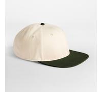 Beechfield Contrast flat peak 6-panel cap B662 - Unisex