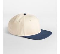 Beechfield Contrast flat peak 6-panel cap B662 - Unisex