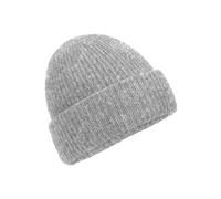 Beechfield® - Cosy Ribbed Beanie - Cuffed Design - Grey Marl
