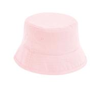 Beechfield Cotton Bucket Hat in Pink | Size: Medium Beechfield Pink M