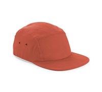 Beechfield Men's Cotton Canvas Baseball Cap in Terracotta Beechfield Terracotta One Size