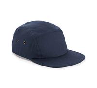 Beechfield Men's Cotton Canvas Baseball Cap in Navy Beechfield Navy One Size