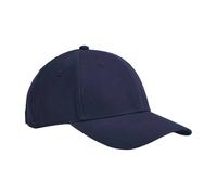 Beechfield EarthAware 6 Panel Cotton Baseball Cap in Navy Beechfield Navy One Size