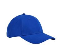 Beechfield EarthAware Classic 6 Panel Cotton Cap in Royal Beechfield Royal One Size