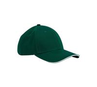 Beechfield EarthAware® classic organic cotton 6-panel cap - sandwich peak