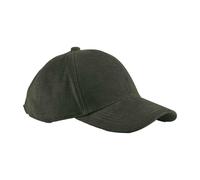 Beechfield Men's EarthAware Cord Baseball Cap in Dark Green Beechfield Dark Green One Size