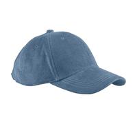 Beechfield - EarthAware Organic Cord Baseball Cap - Sun, Running Accessories, Sun, Trucker Cap Mens Cap, Womens Cap, Unisex Cap, Running - 100% Organic Cotton Corduroy Slate Blue