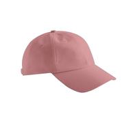 Beechfield EarthAware® Organic Cotton Studio Cap - Rose Pink Baseball Cap Made for customisation, 100% Certified Organically Grown Cotton, Low Profile 6 Panel Curved Peak Design, Baseball Caps Mens