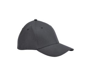 Beechfield EarthAware Organic Cotton Twill Signature Stretch Fit Cap (BC803) - Graphite Grey - Small/Medium